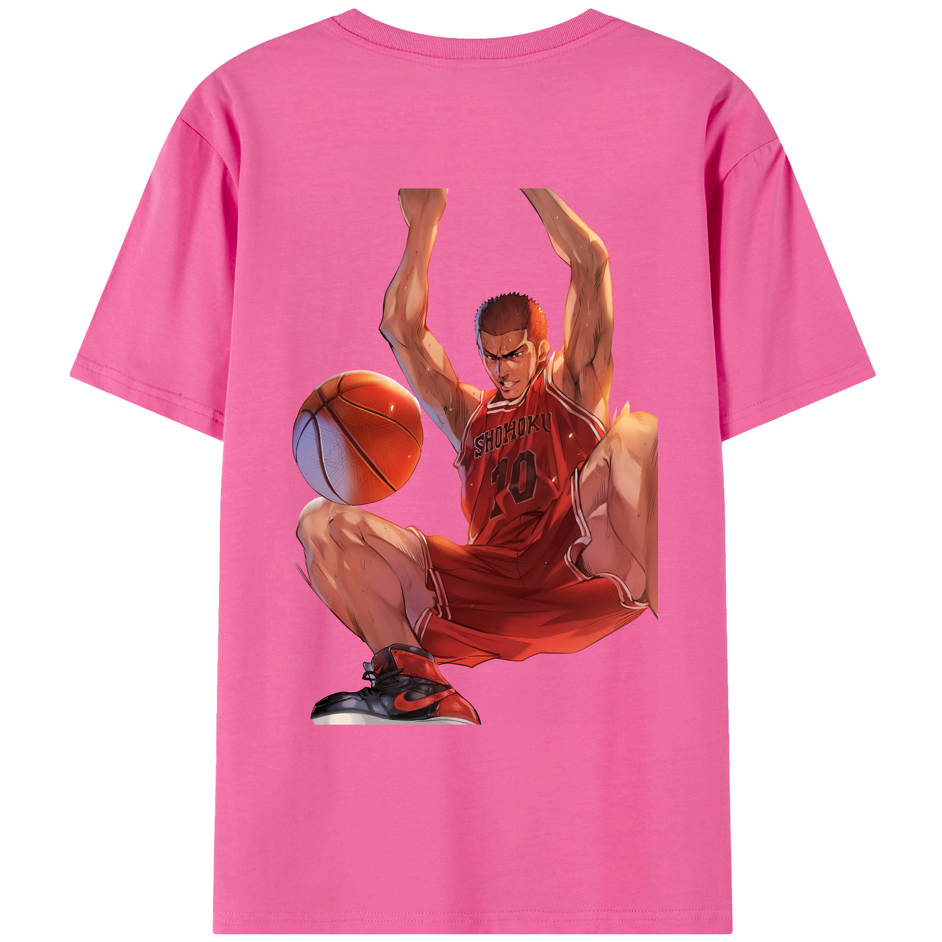 （画像用） SLAM DUNK／スラムダンク レディース半袖Tシャツ(バックプリント)